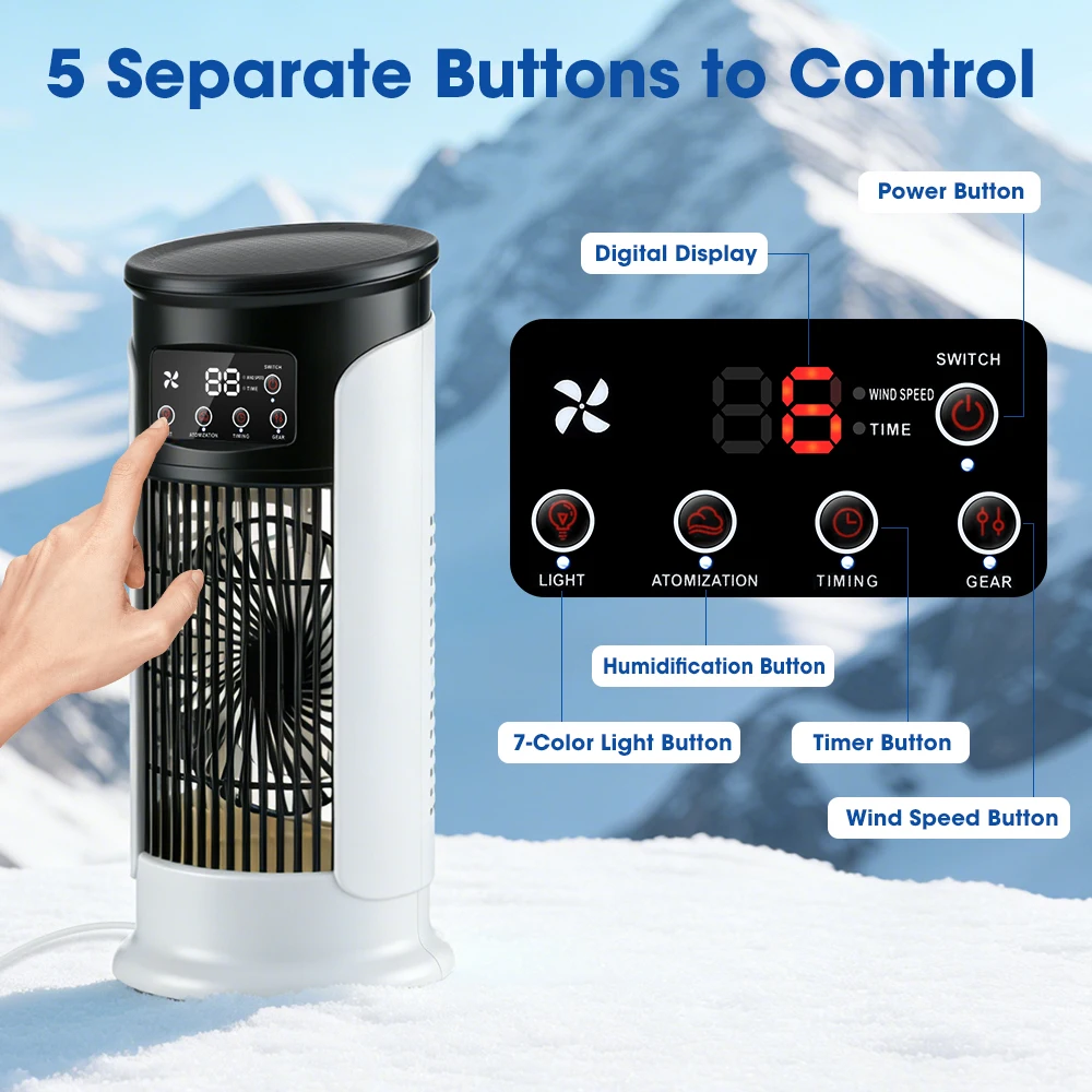 3 In 1 Household Fan Air Condi - Home Office Gadgets 评论和价格