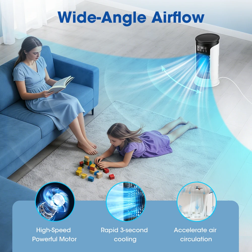 3 In 1 Household Fan Air Condi - Home Office Gadgets 评论和价格