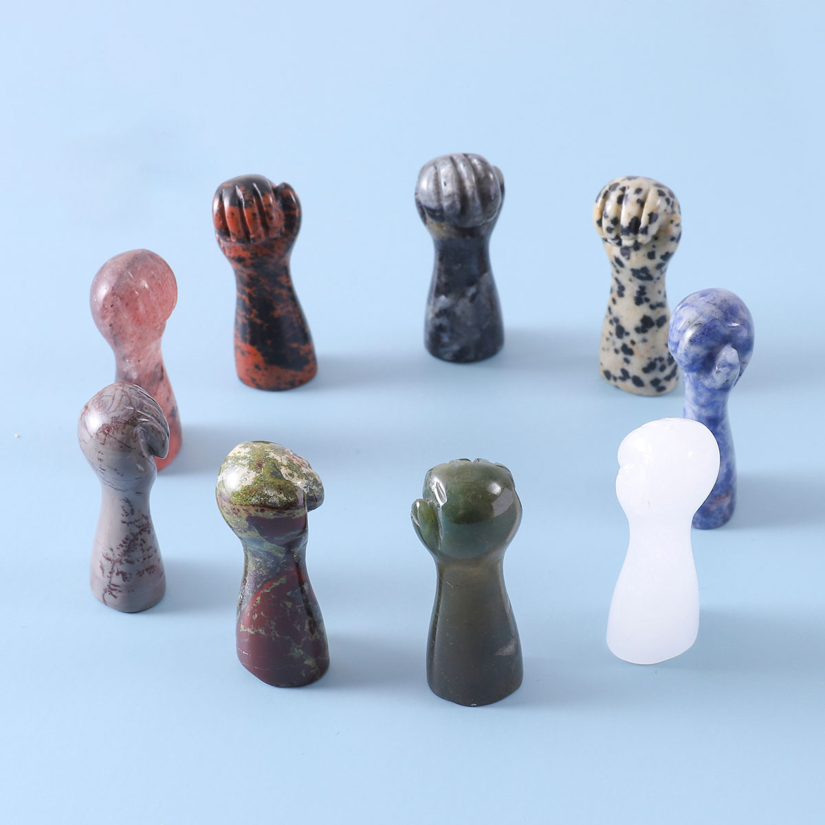 A natural stone Fist of Power  - Home Office Representative 评论和价格