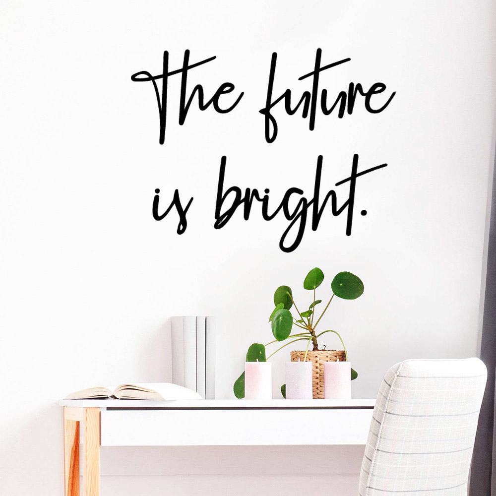 1 pc Diy simple phrase Wall St - Home Office Quotes 评论和价格