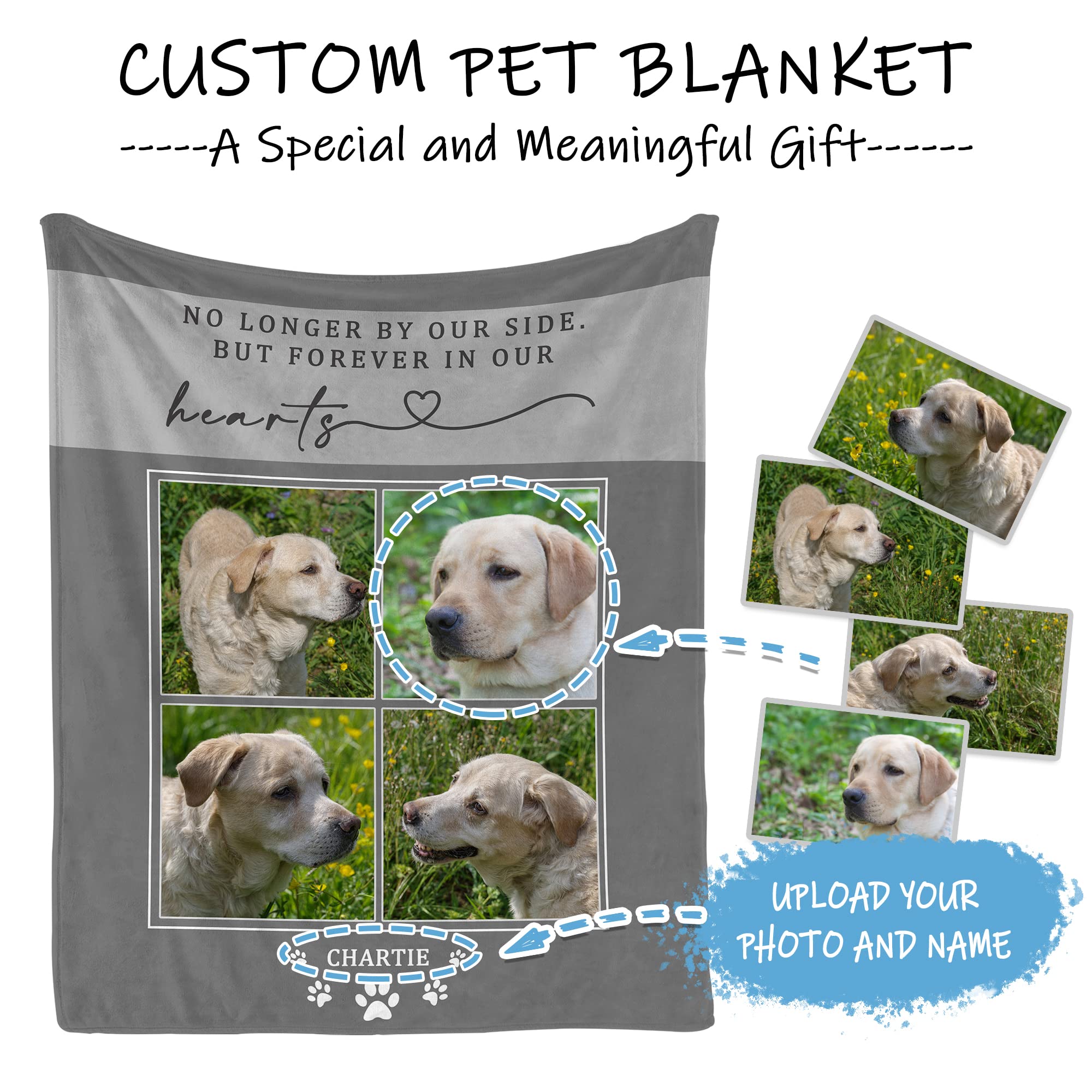Pet Personalized Custom Flanne - Home Office Logo 评论和价格
