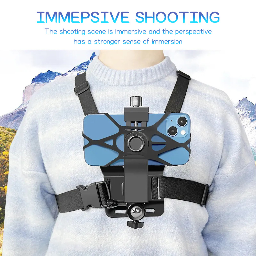 Chest Mount Phone Strap Holder - Home Office Windows 评论和价格