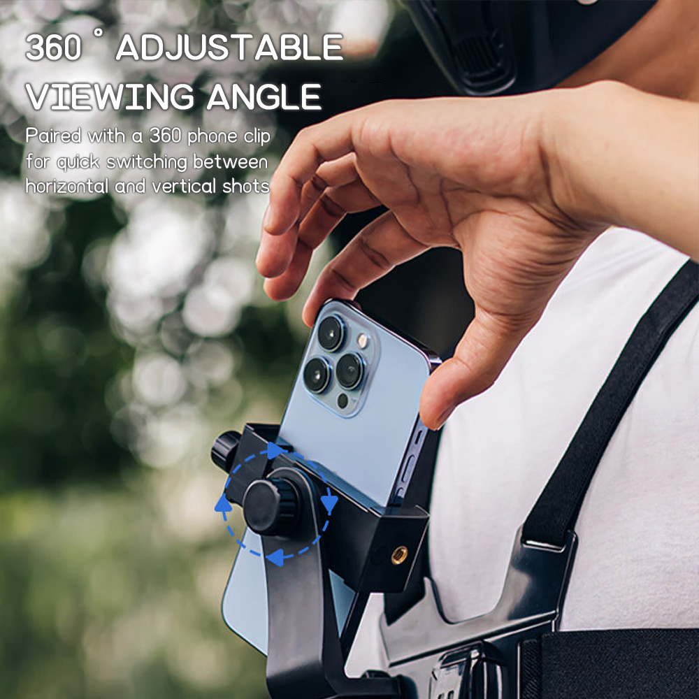 Chest Mount Phone Strap Holder - Home Office Windows 评论和价格