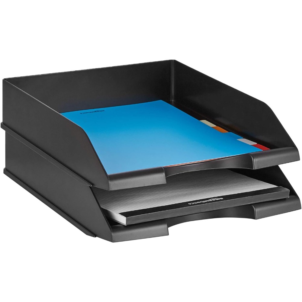 Stackable Desk Organizer, 2-Pa - Letter Tray Desk 评论和价格