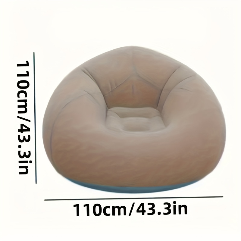 Flocked PVC Inflatable Sofa Ch - Home Office Sofa 评论和价格